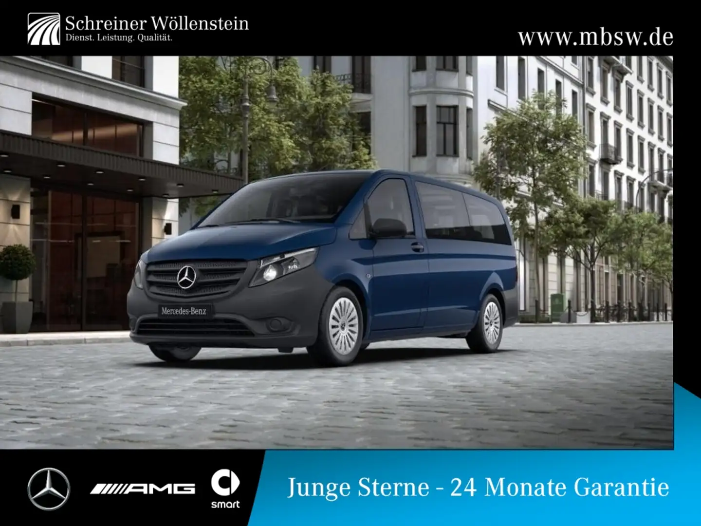 Mercedes-Benz Vito 114 CDI Tourer PRO L *Navi*STHZ*SHZ*Kamera* Bleu - 1
