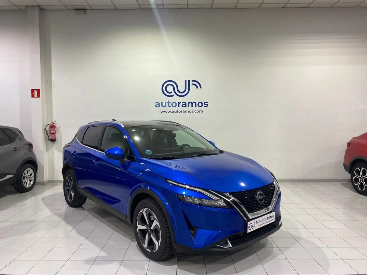 Nissan Qashqai 1.3 DIG-T MHEV 103KW N-CONNECTA TECHO 140 5P Blauw - 1