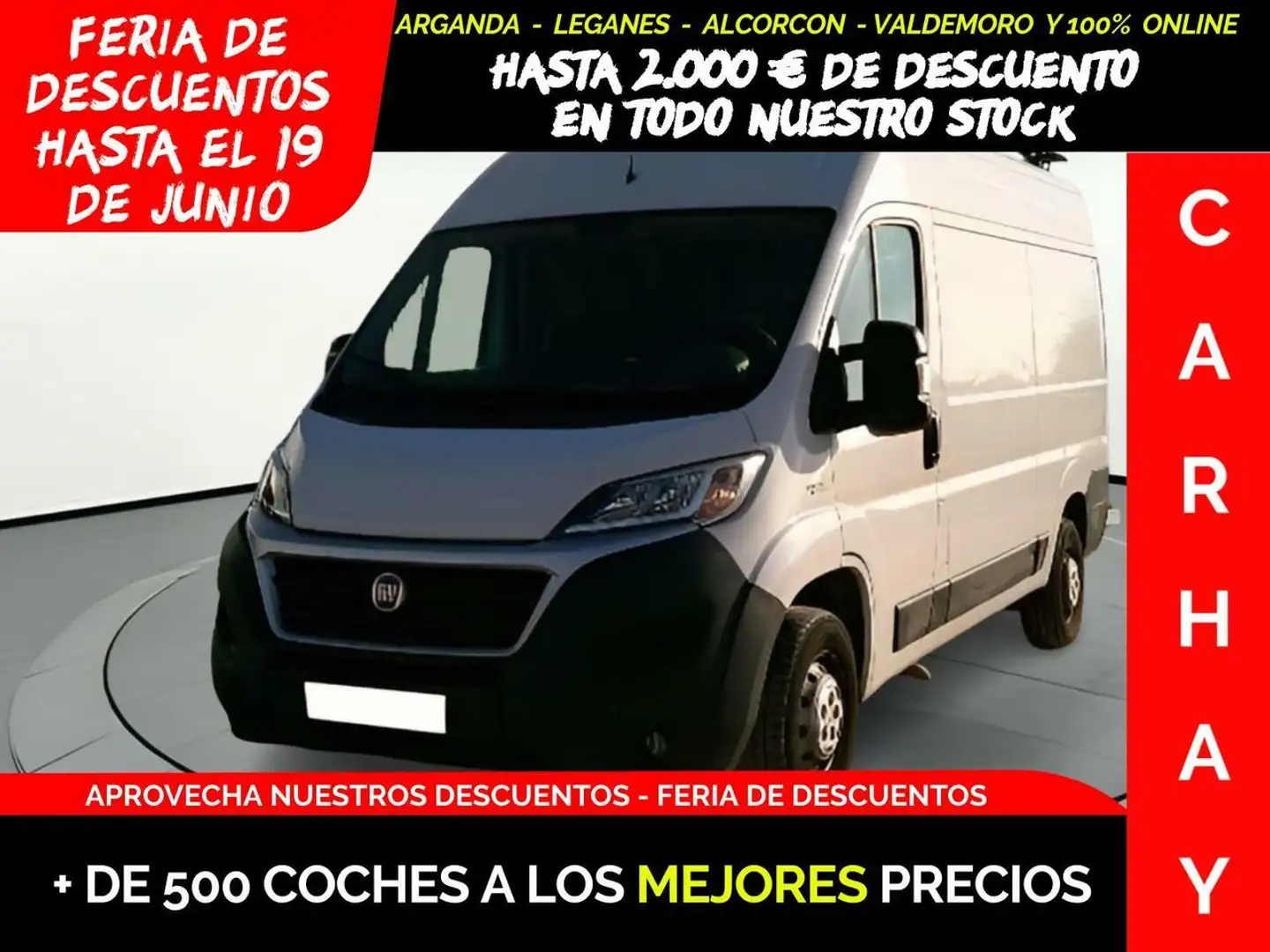 Fiat Ducato 3.0 CNG 100 KW 35 L2H2 Blanc - 1