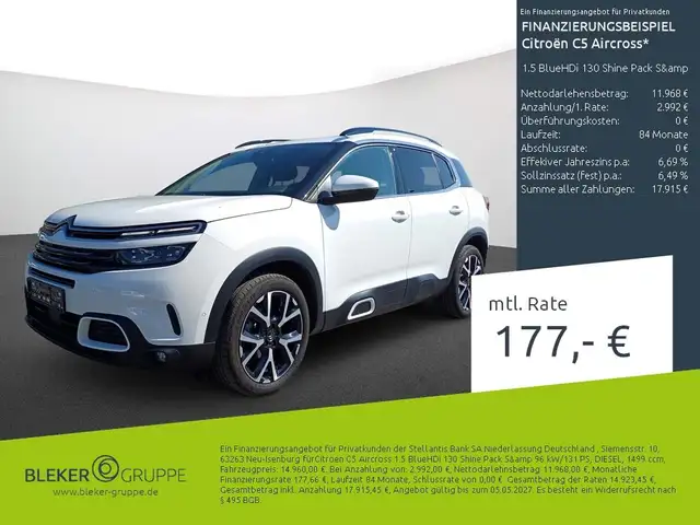Citroen C5 Aircross 1.5 BlueHDi 130 Shine Pack S&amp