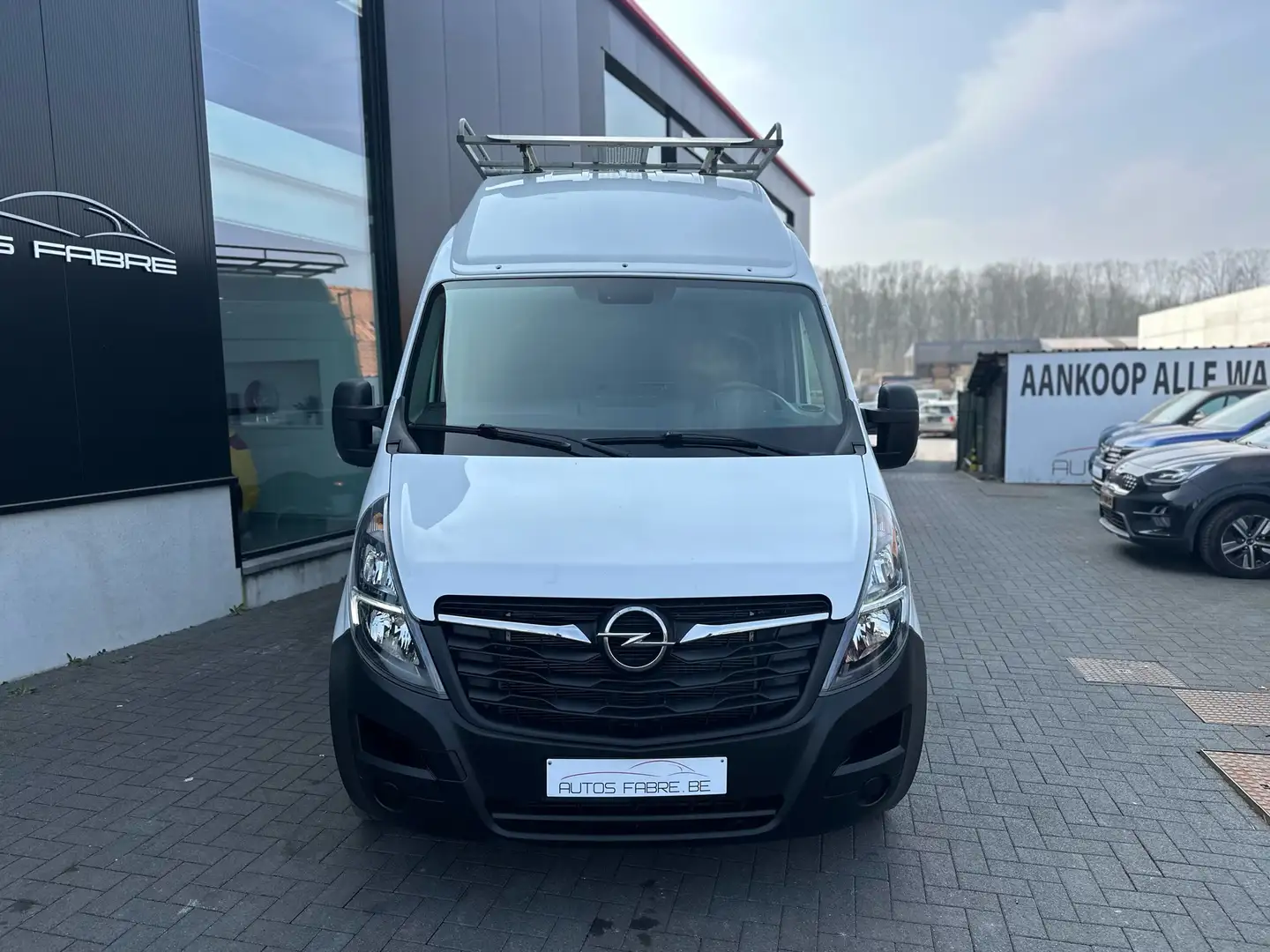 Opel Movano 23CDI 3500  88000 KM Ladder+Dakrail Wit - 2