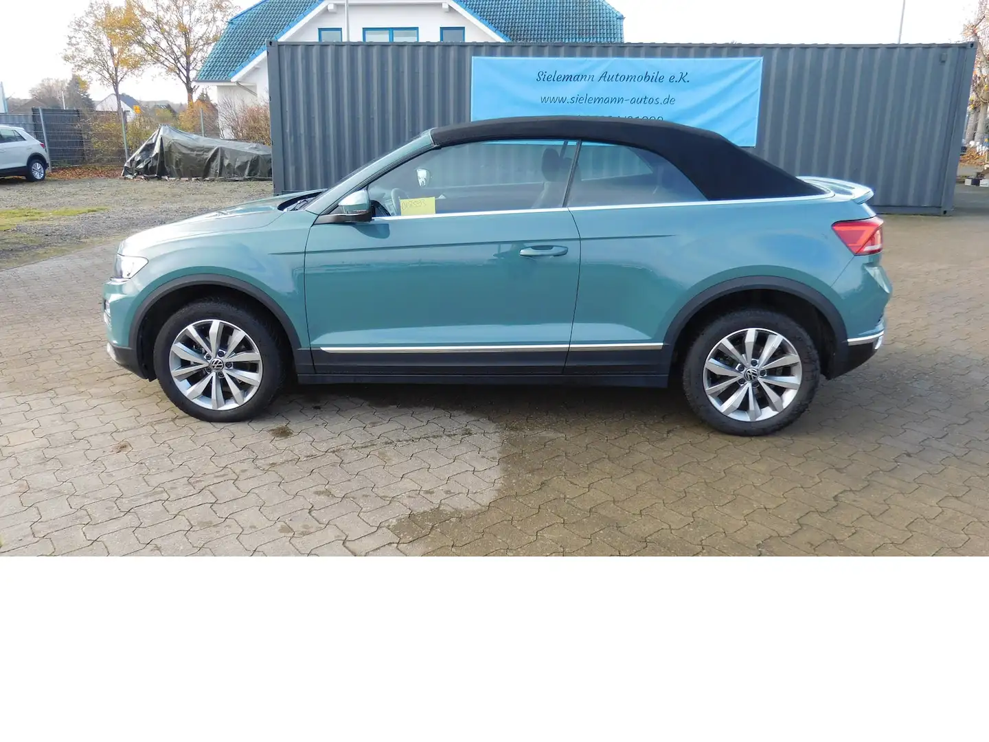Volkswagen T-Roc 1.0 Cabriolet Style TSI BMT Navi Klima Grün - 1
