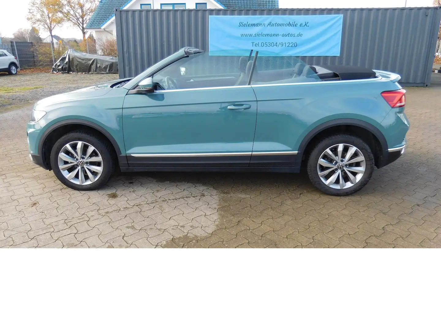 Volkswagen T-Roc 1.0 Cabriolet Style TSI BMT Navi Klima Grün - 2