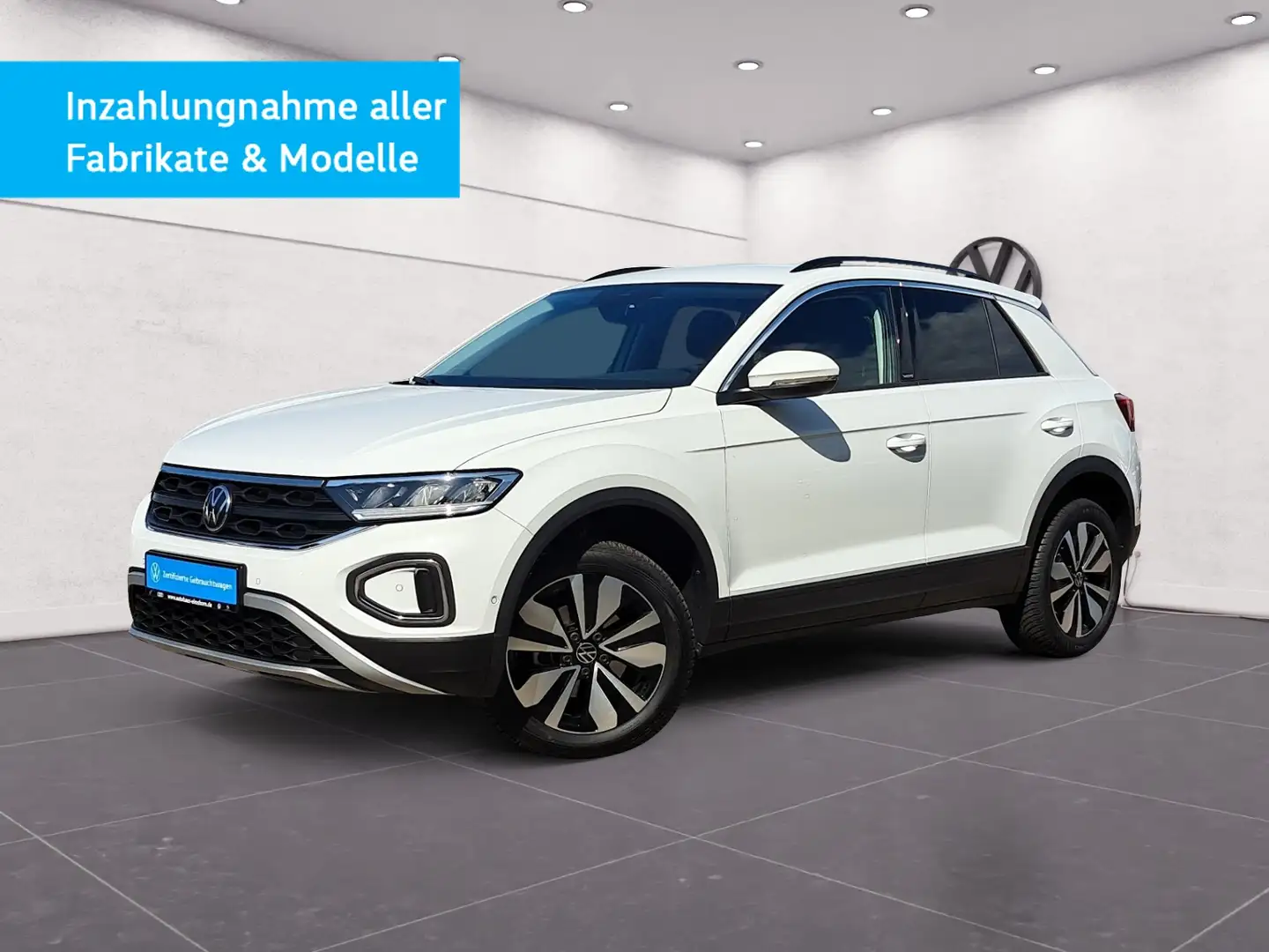 Volkswagen T-Roc Move 1.5 TSI DSG AHK NAV ACC APP GJ-REIF PDC SHZ Blanc - 2