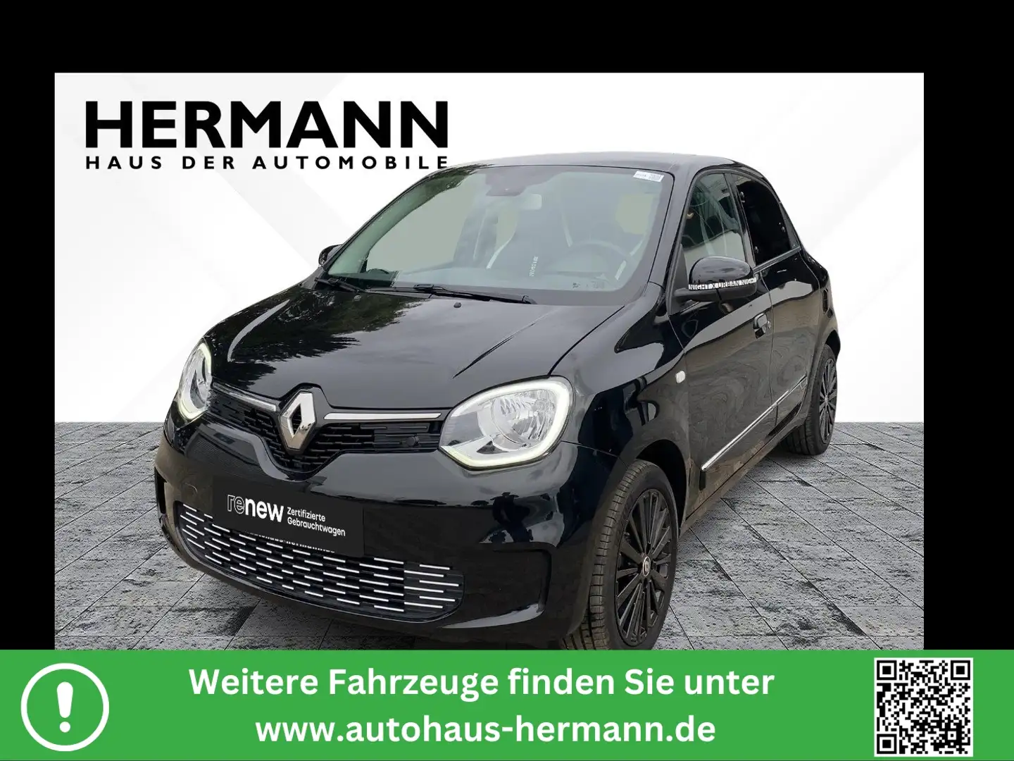 Renault Twingo Techno Electric CAM*LED*NAVI*KONTRAST*LM Schwarz - 1