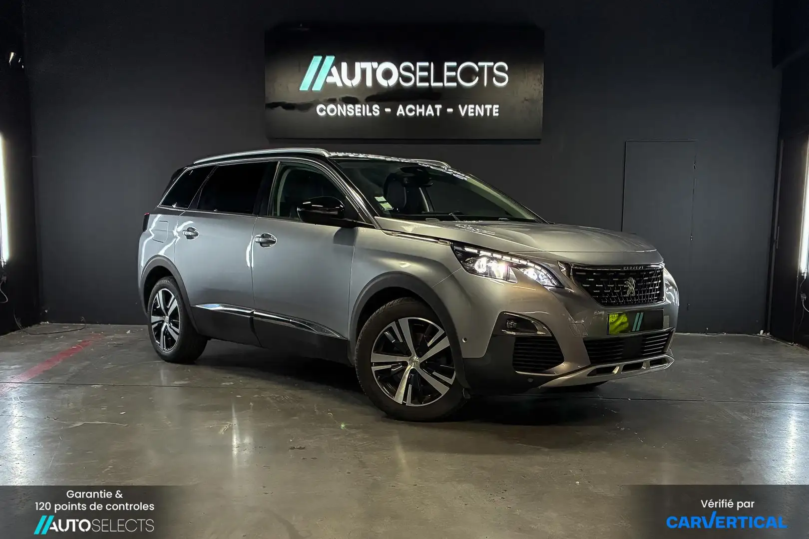 Peugeot 5008 Allure 1,5 BlueHDI 130cv EAT8 | Carvertical dispon Gris - 1