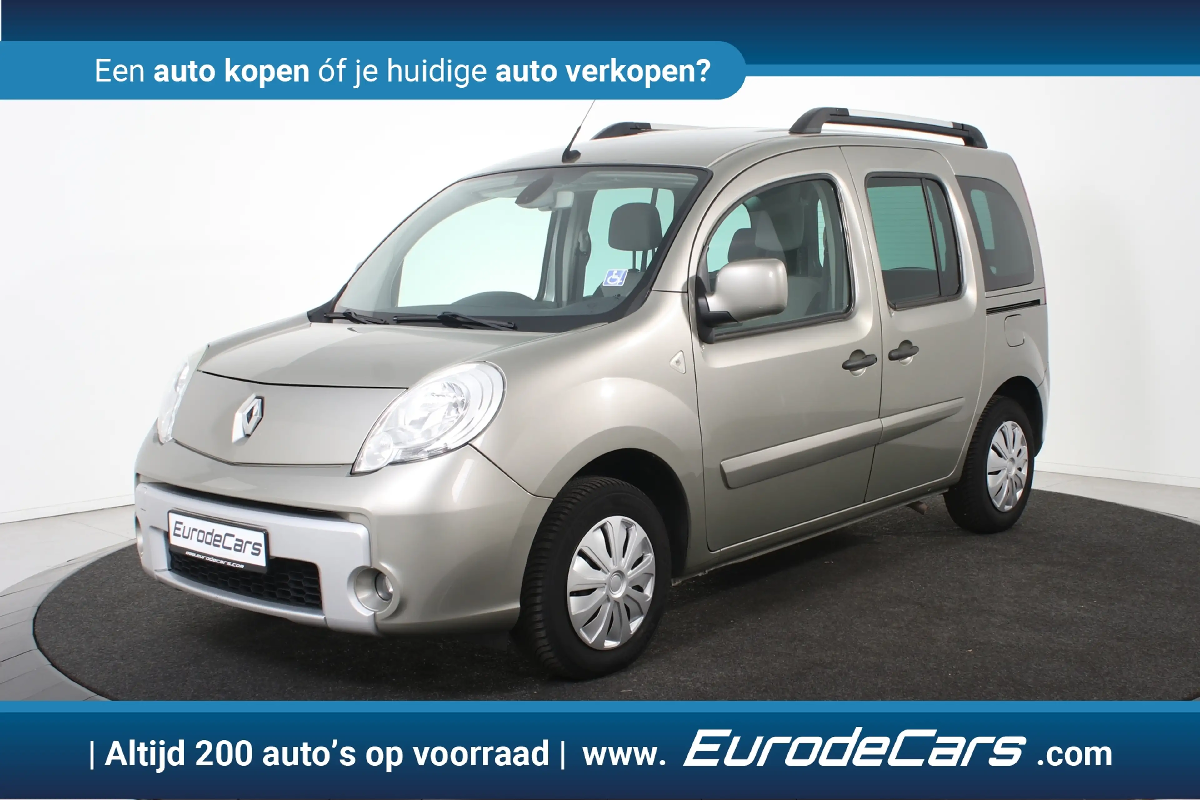 Renault Kangoo 1.2-16V Rolstoelauto 3+1 *Automaat*Luchtvering*