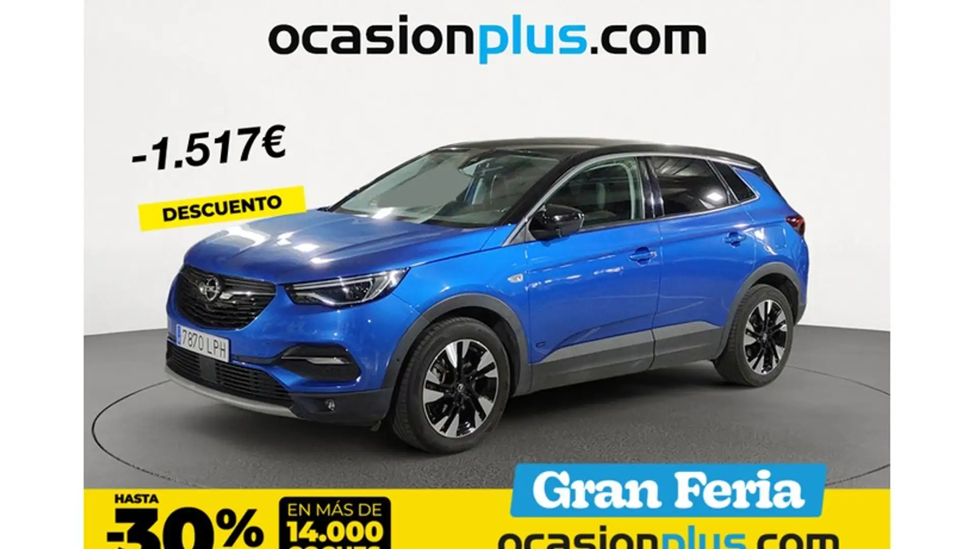 Opel Grandland X PHEV 1.6 Turbo Ultimate AT8 4x4 Azul - 1