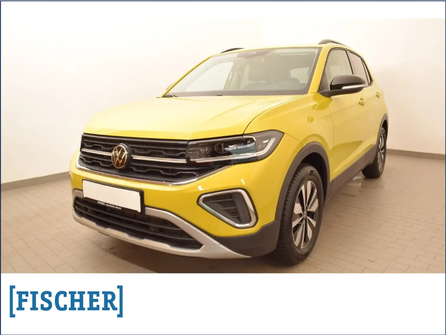 Volkswagen T-Cross 1.0TSI DSG Life Matrix AHK Navi Rear View ACC Gelb - 1