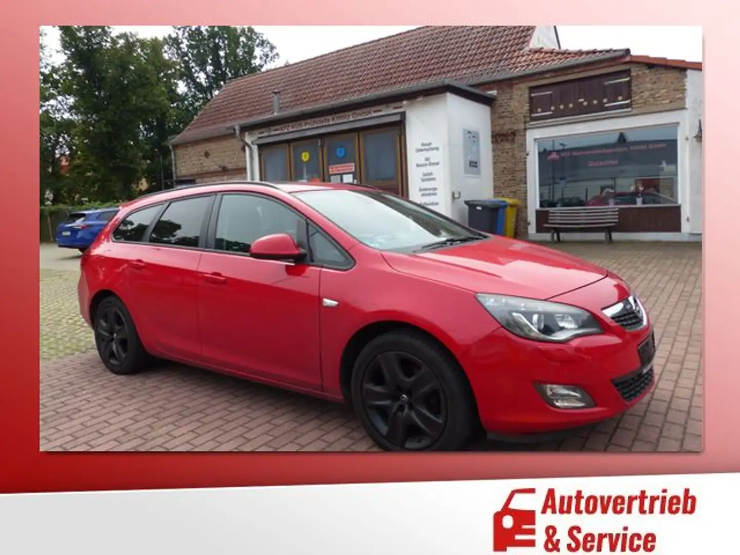 Opel Astra Caravan 1.6 Klima, Tempom. AHK , TÜV 2027 Červená - 1