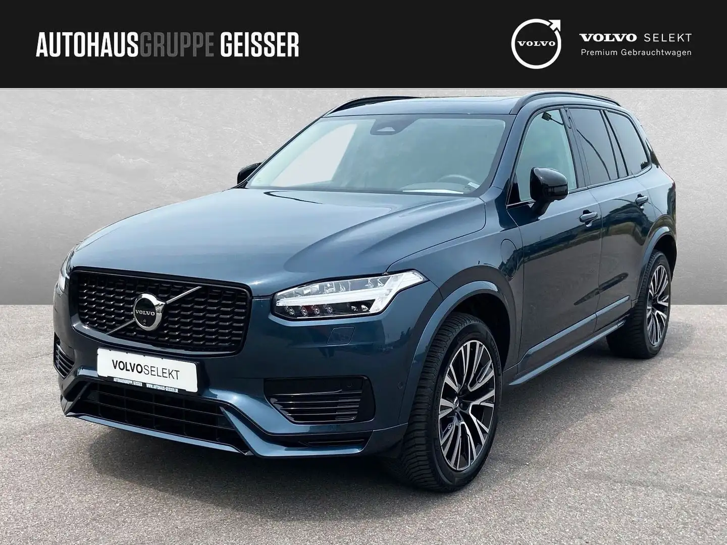 Volvo XC90 T8 AWD Recharge Plus Dark 7-Sitzer AHK Blau - 1