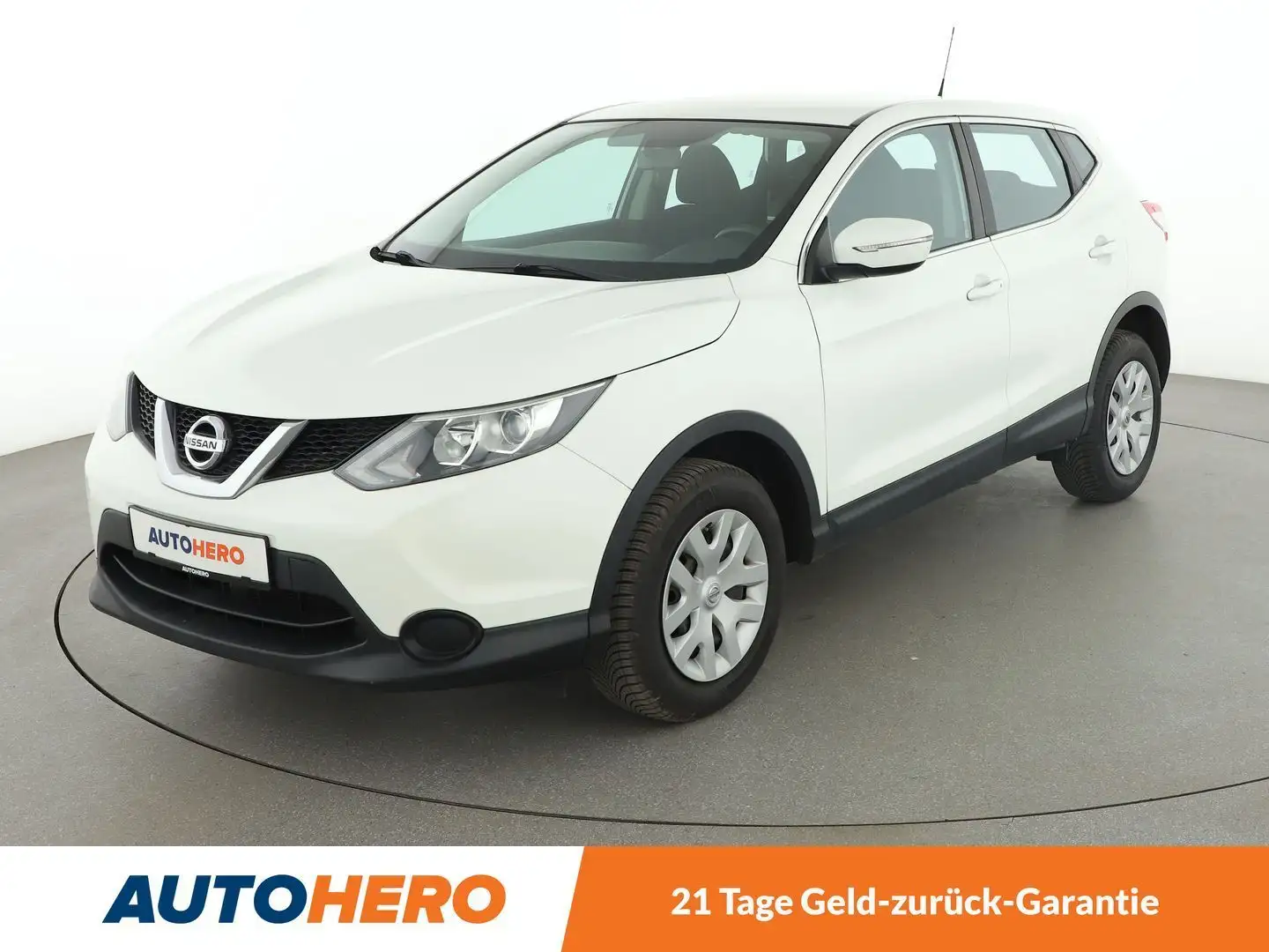 Nissan Qashqai 1.2 Visia*TEMPO*SHZ*KLIMA*GARANTIE* Weiß - 1