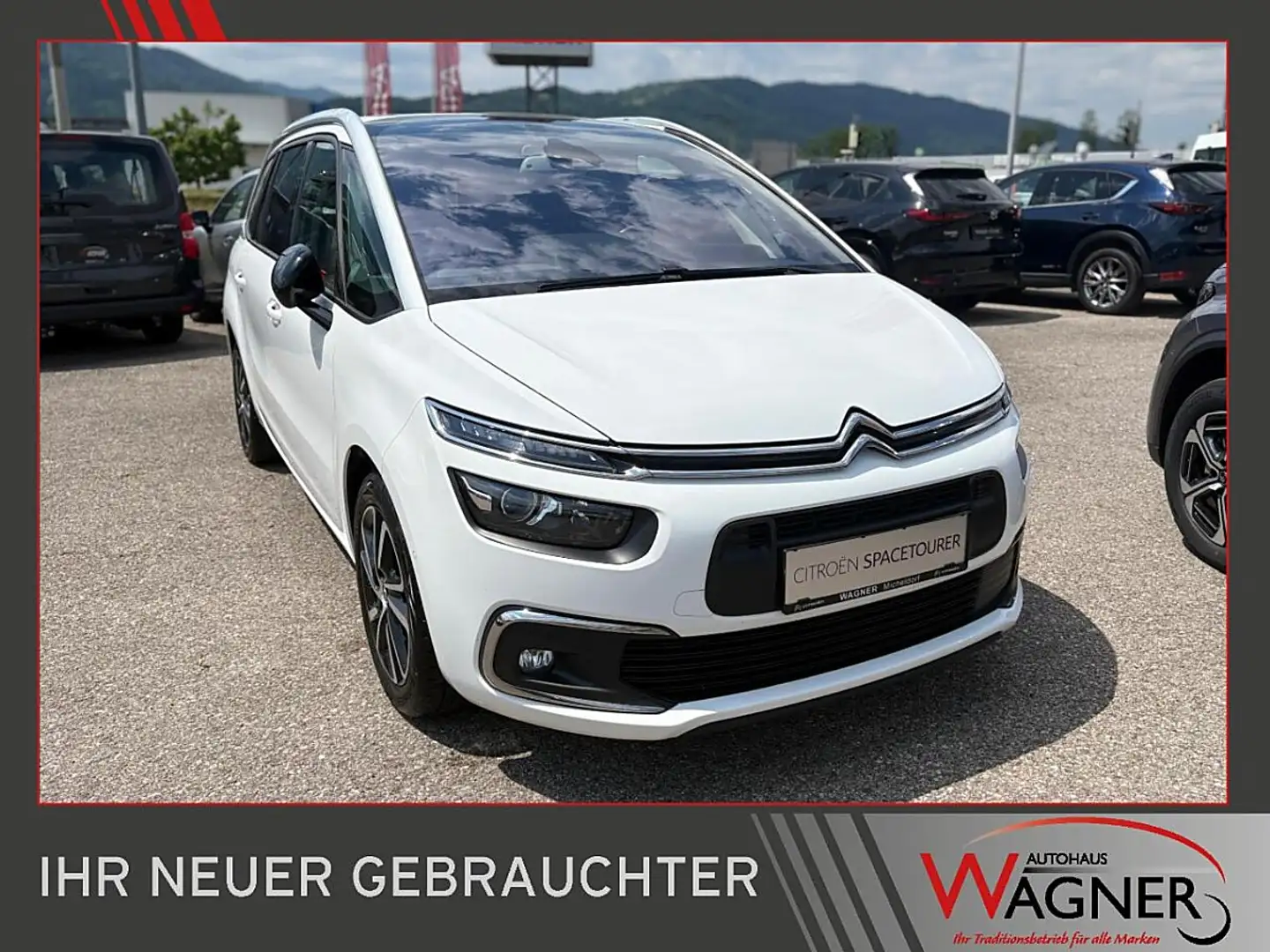 Citroen Grand C4 SpaceTourer Grand C4 Spacetourer BlueHDI 130 S&S EAT8 Shine Weiß - 1