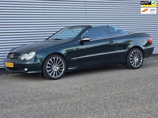 Mercedes-Benz CLK 240 Cabrio Avantgarde NAP CABRIO ORG NL NWE APK V6 ZEE