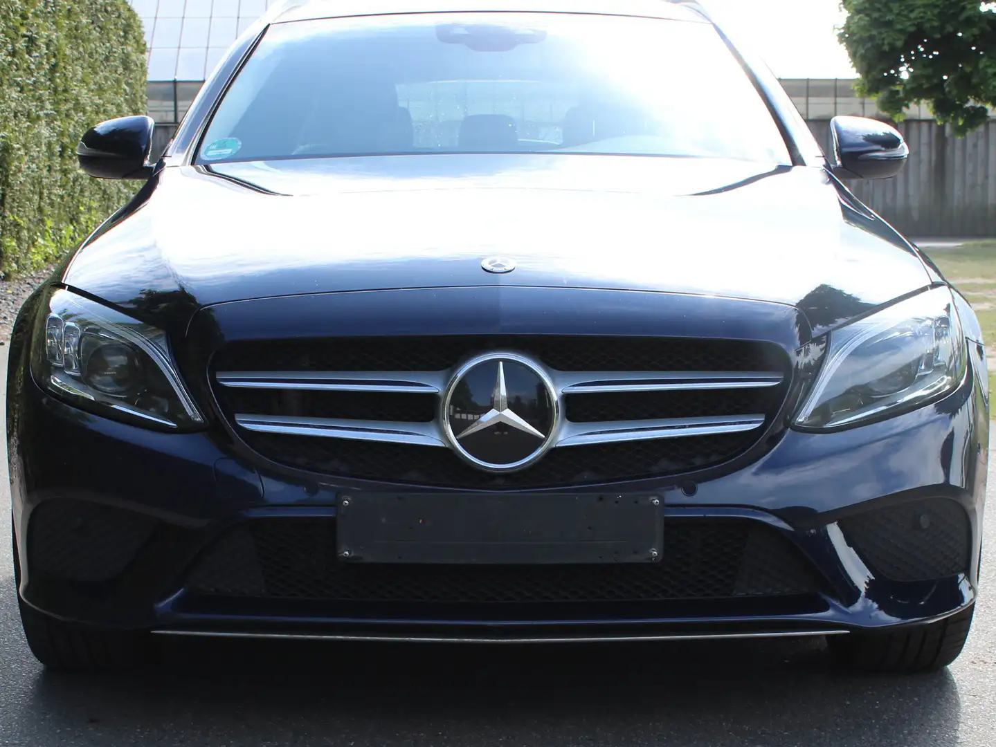 Mercedes-Benz C 300 C 300T DE Night Pkt AMG Line  1.Hand! Scheckheft Blu/Azzurro - 2