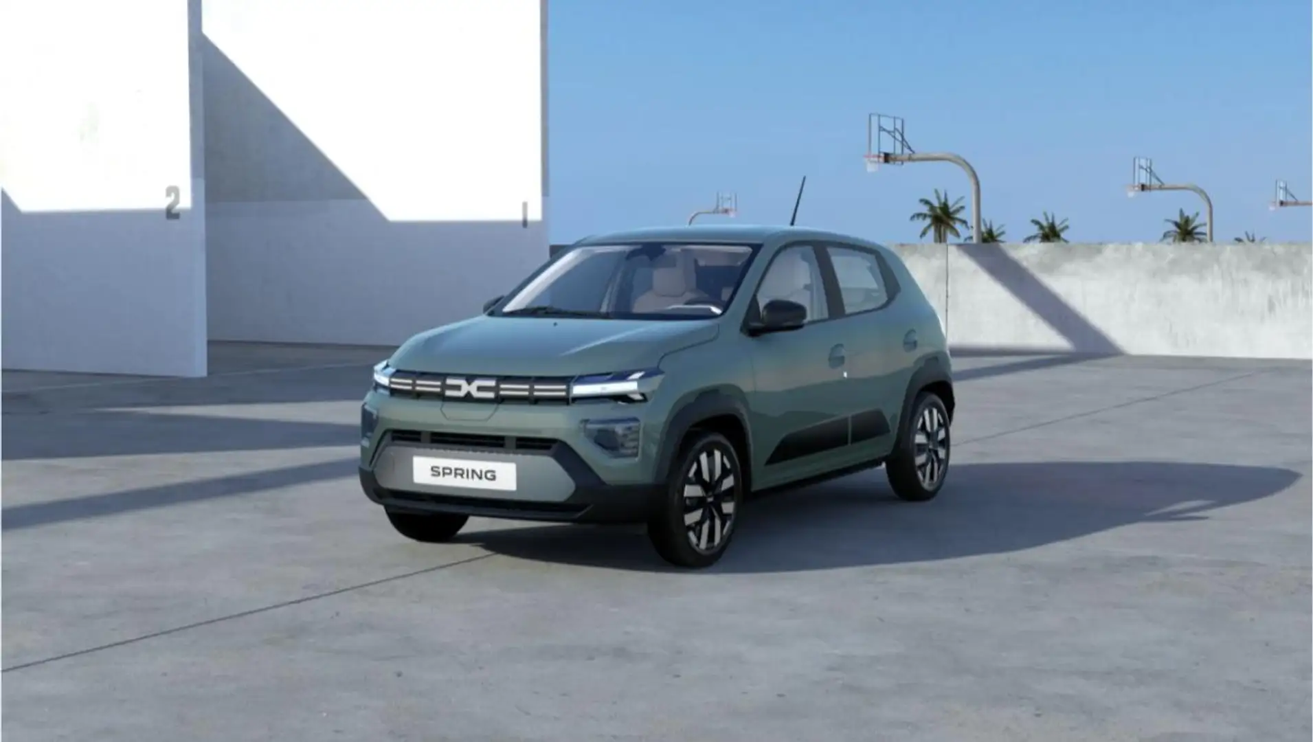 Dacia Spring Expression ELECTRIC 65 ***SOFORT VERFÜGBAR*** Grün - 1