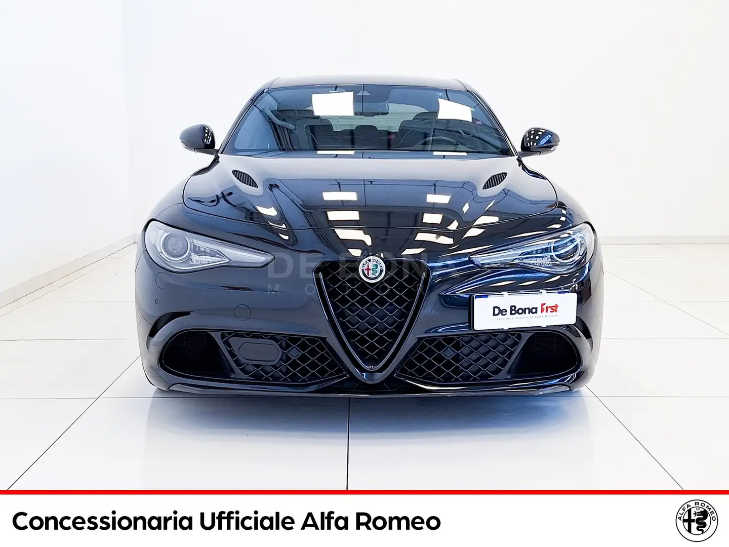 Alfa Romeo Giulia 2.9 v6 quadrifoglio 510cv auto Zwart - 2