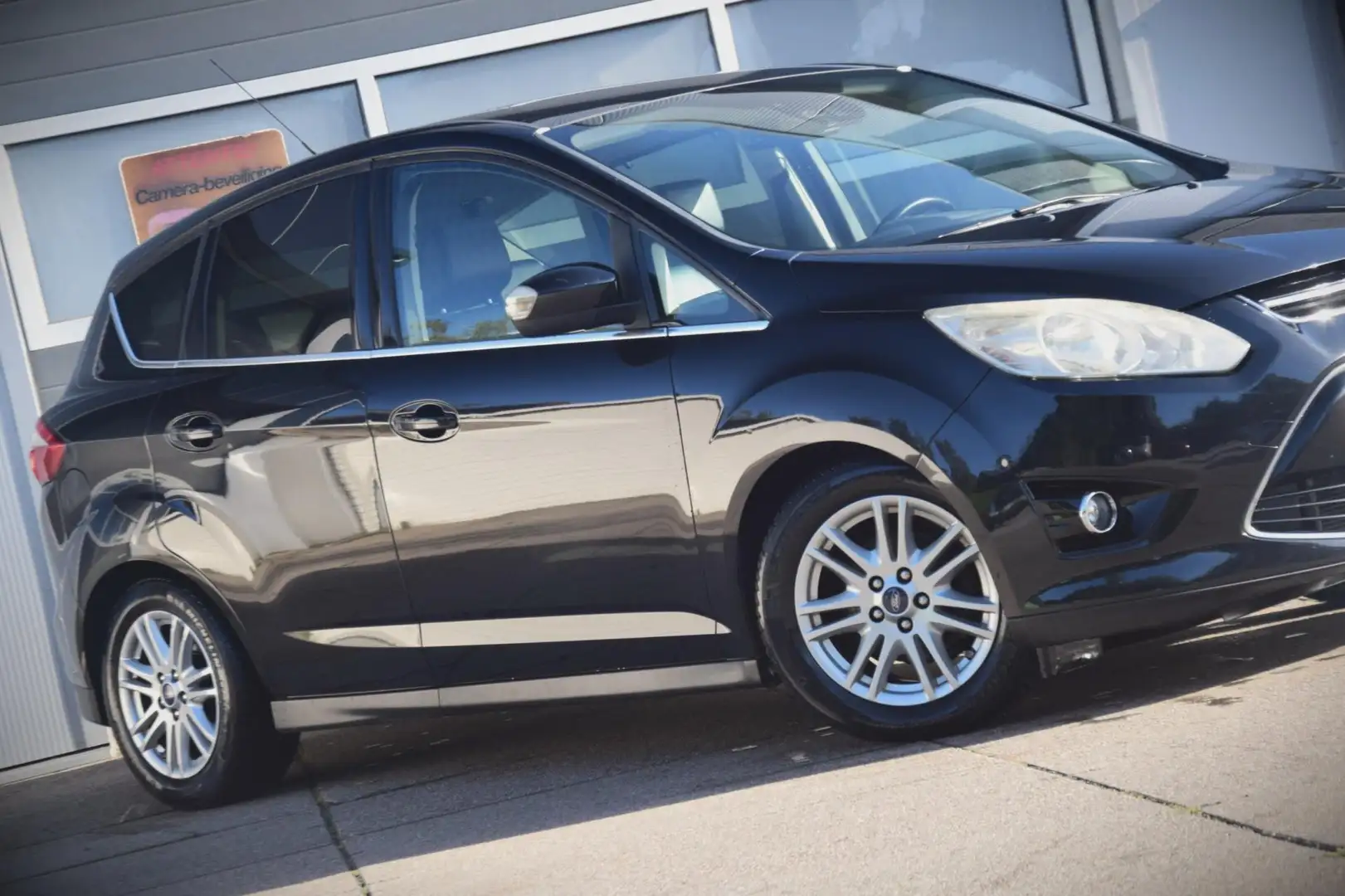 Ford C-Max 1.0 Titanium PANORAMADAK/DB RIEM RECENT VERNIEUWD Zwart - 2