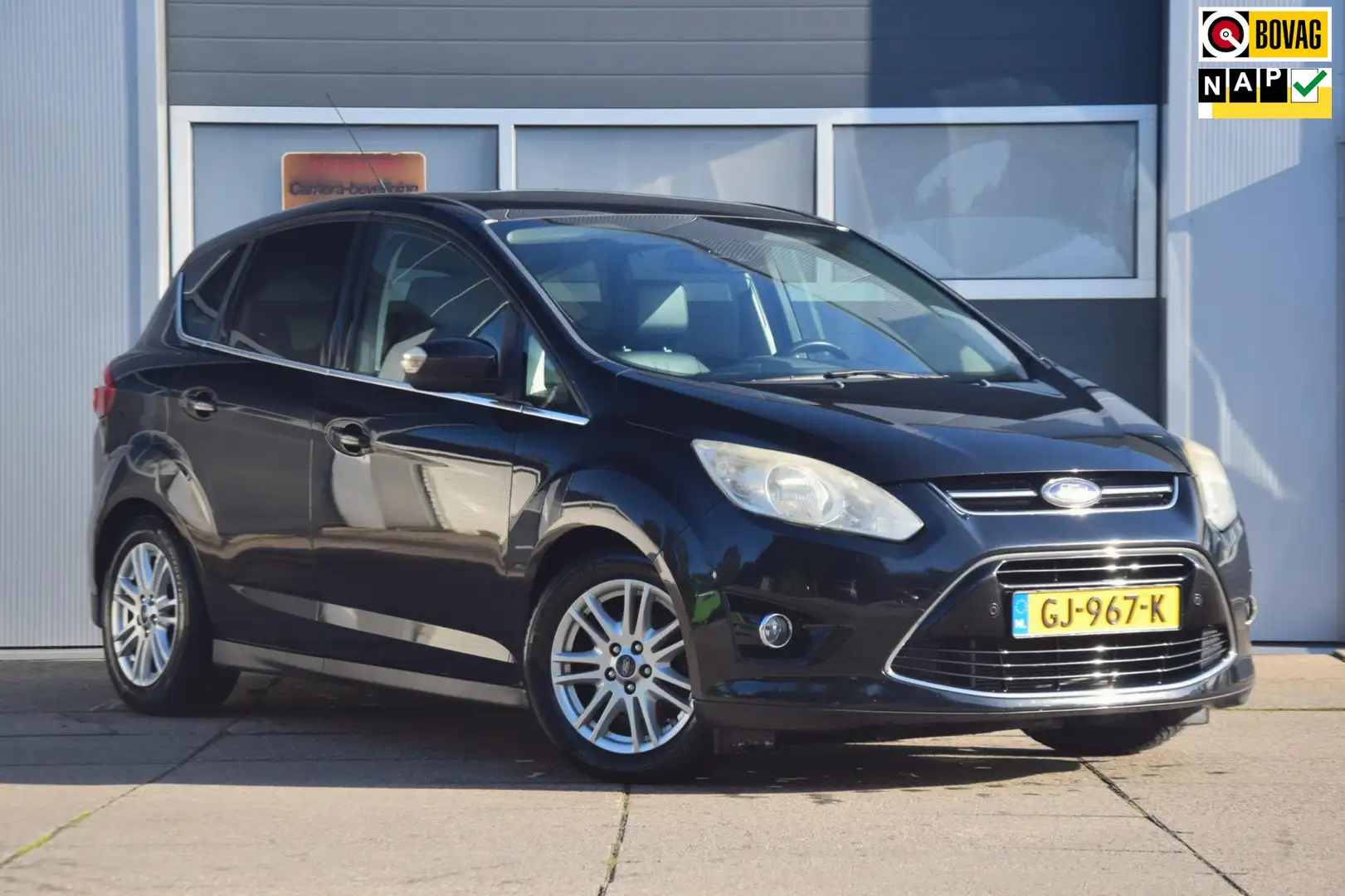 Ford C-Max 1.0 Titanium PANORAMADAK/DB RIEM RECENT VERNIEUWD Zwart - 1