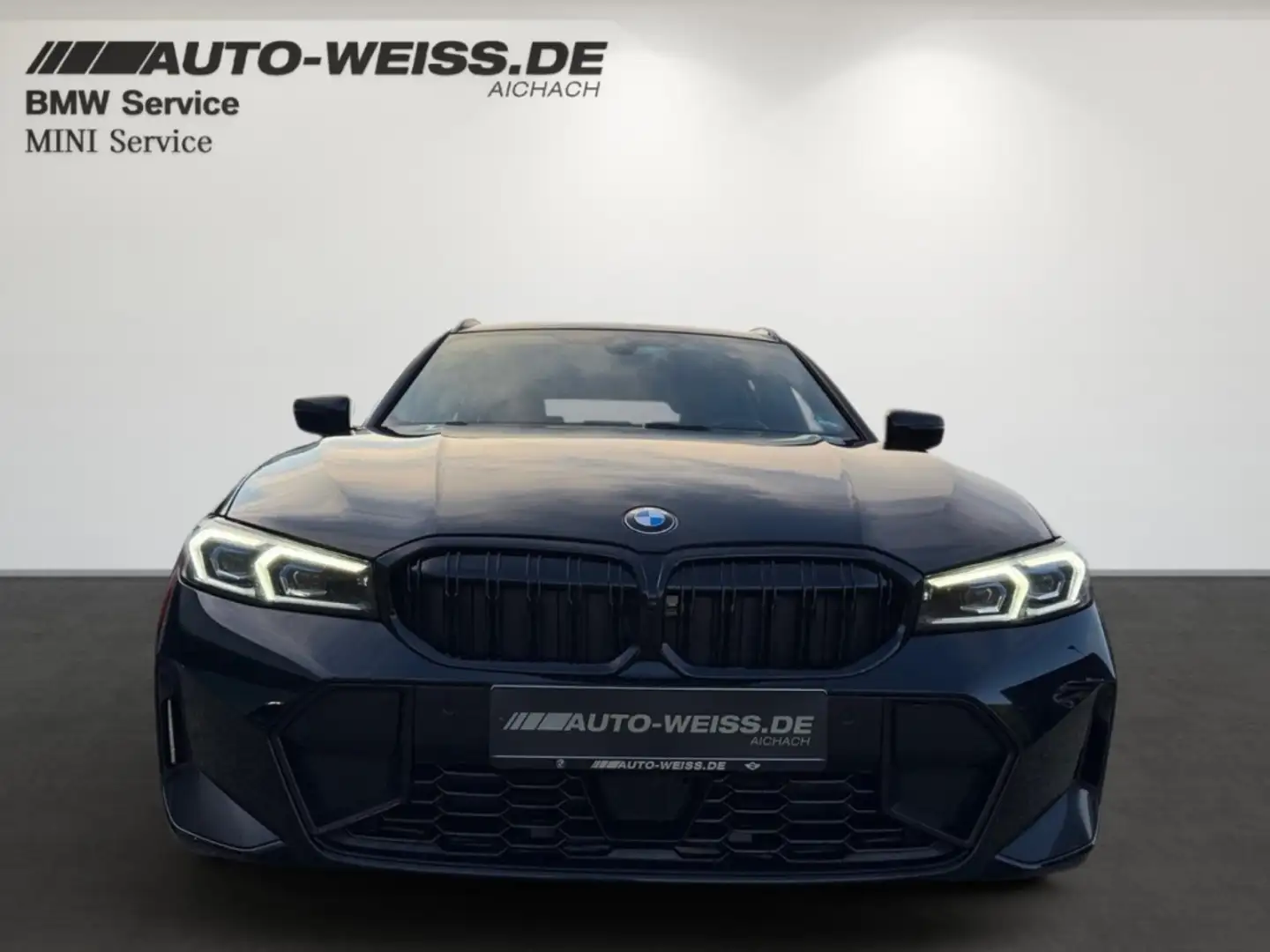 BMW 320 iA M-SPORT+WIDESCREEN+NAVI+SHZ+ACC+HIFI+AHK Schwarz - 2