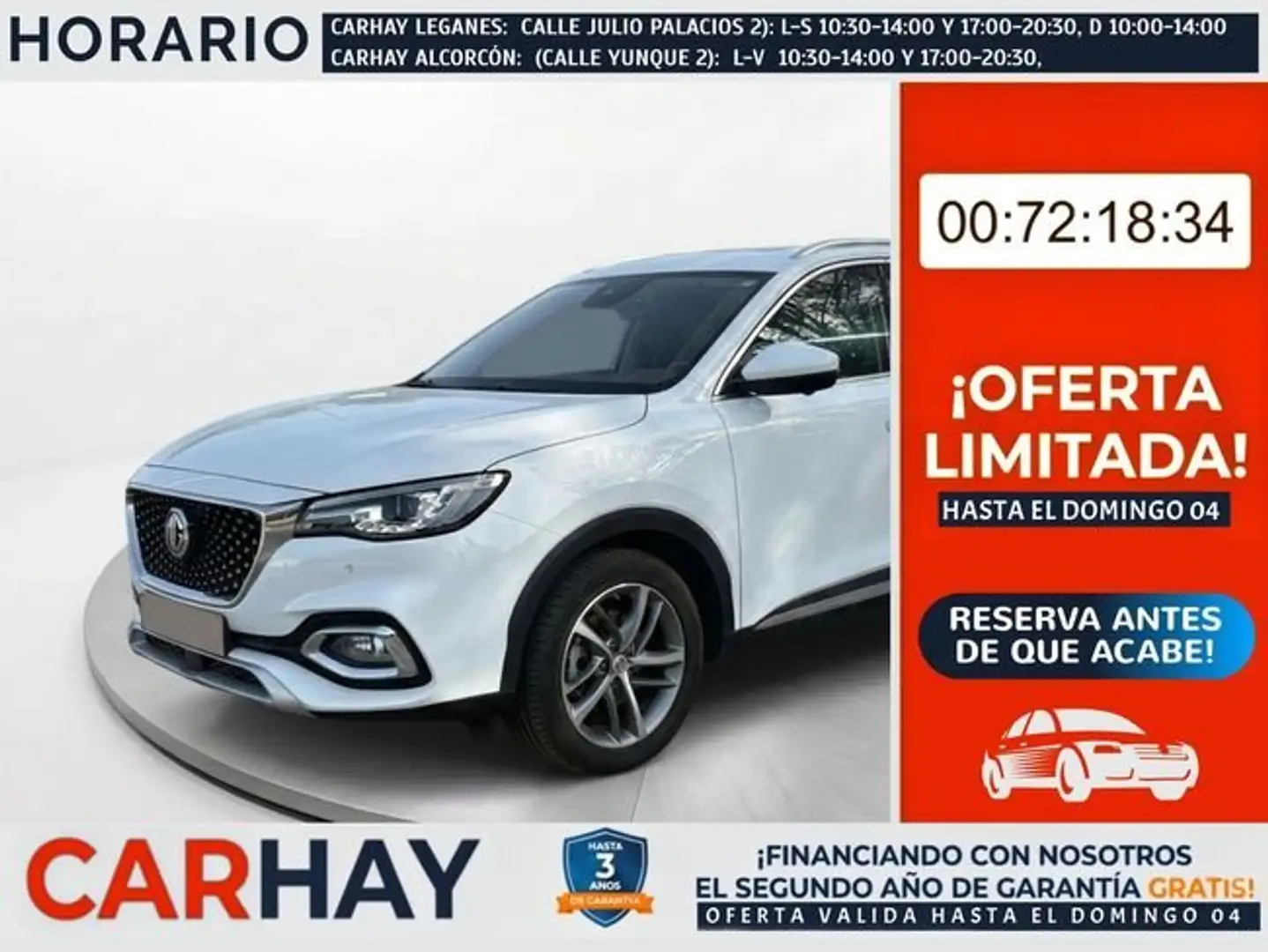 MG ZS 1.5 Turbo GDI Luxury Blanco - 1
