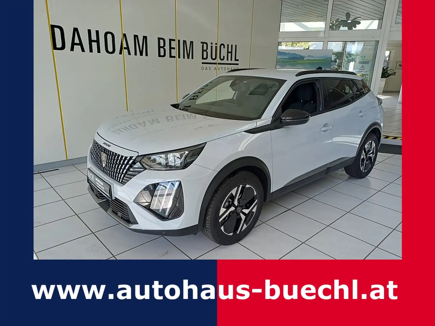 Peugeot 2008 PureTech 130 S&S Allure EAT8 Weiß - 1