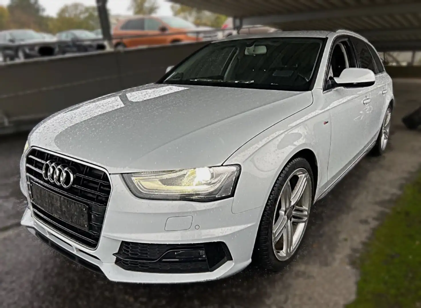 Audi A4 2.0 TDI|S-Line|1.Hd|Xenon|Nav|PDC|Sitzhz|Temp Grau - 1