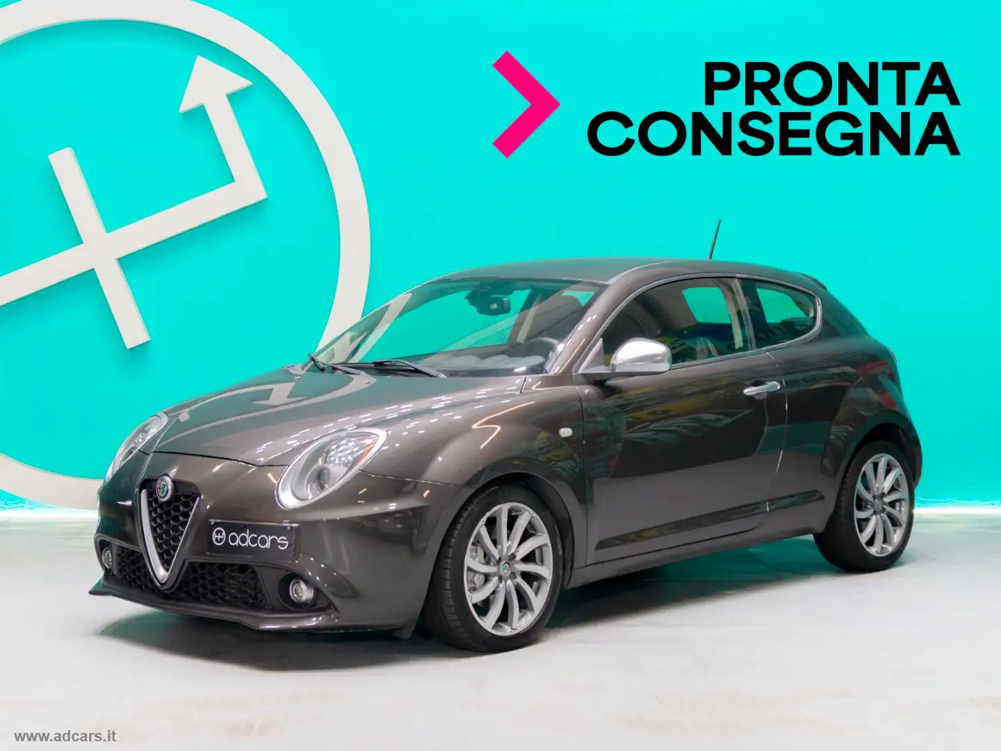 Alfa Romeo MiTo 1.4 T 140 CV M.air S&S TCT Super CAMBIO AUTOMATICO Grijs - 1
