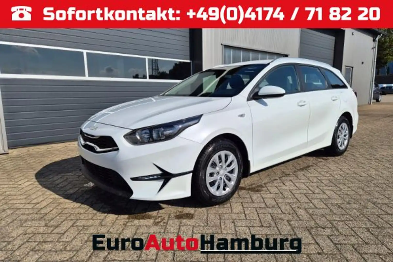 Kia Ceed / cee'd Sportswagon Vision 1.5 T-GDi 140PS Automatik Klima Wit - 1
