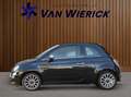 Fiat 500C 0.9 TwinAir Lounge Cabrio 86PK | Half leer/stof | Zwart - thumbnail 2