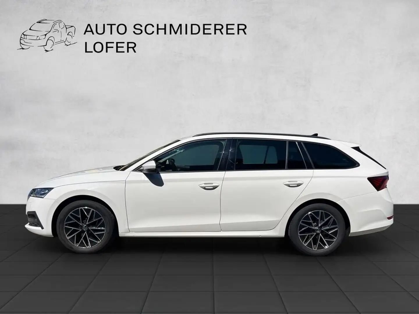Skoda Octavia Combi 2,0 TDI Business Weiß - 2