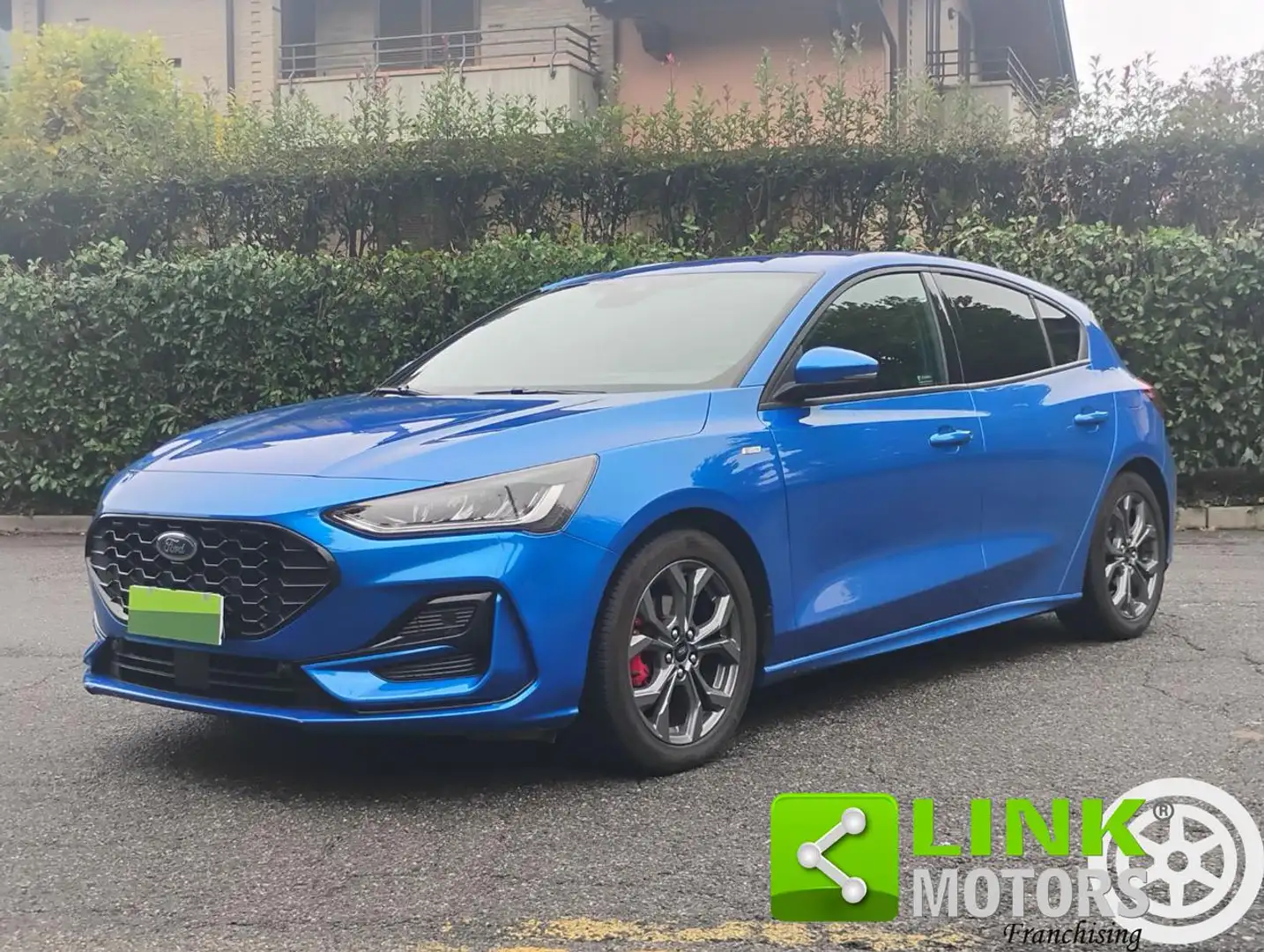 Ford Focus 1.0 EcoBoost Hybrid 155 CV Powershift 5p. ST-Line Azul - 1