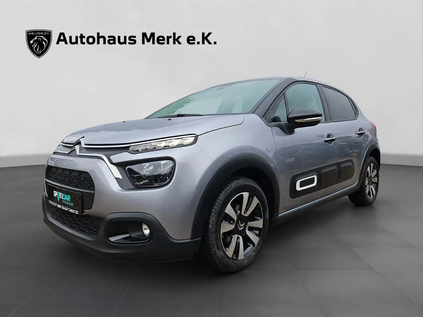 Citroen C3 PureTech 110 S&S EAT6, Navi,DAB Gris - 1