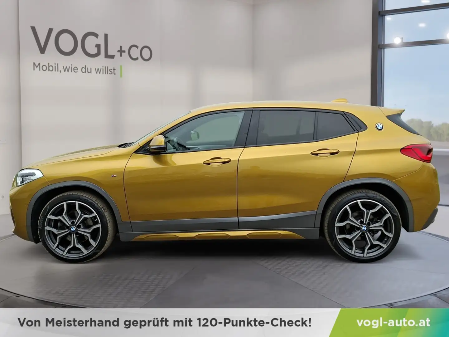 BMW X2 18d Autom. M Sport Gelb - 2