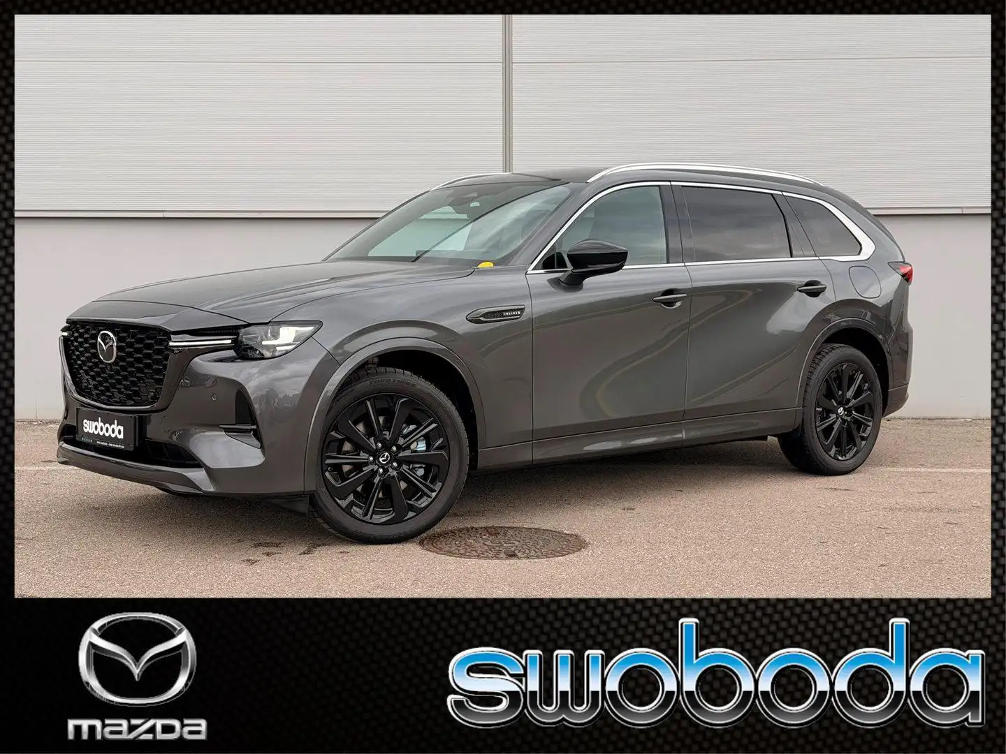 Mazda CX-80 3.3L AWD Homura Plus Grau - 1
