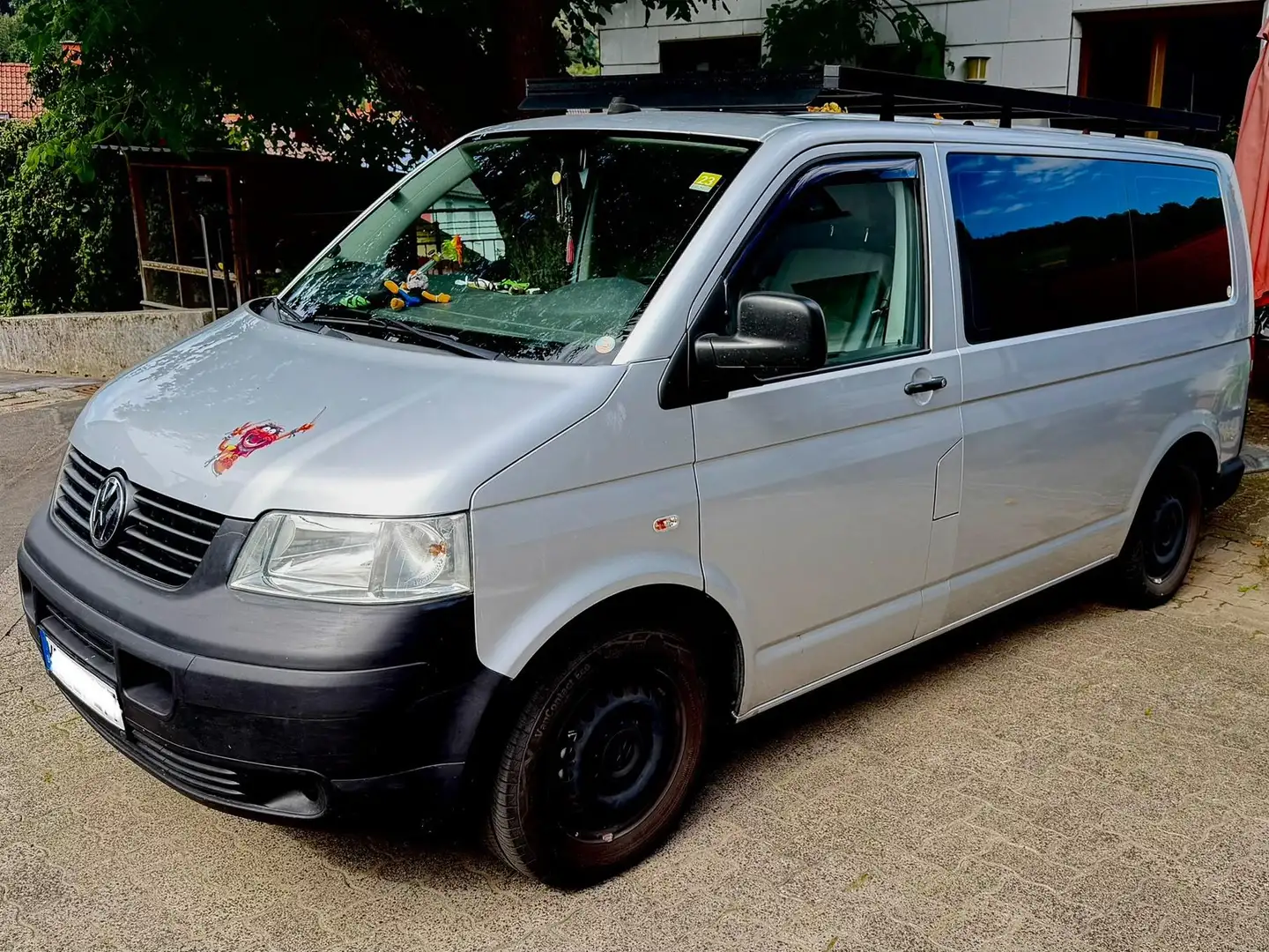 Caravans-Wohnm VW T5 Shuttle Wohnmobilzulassung Silber - 1