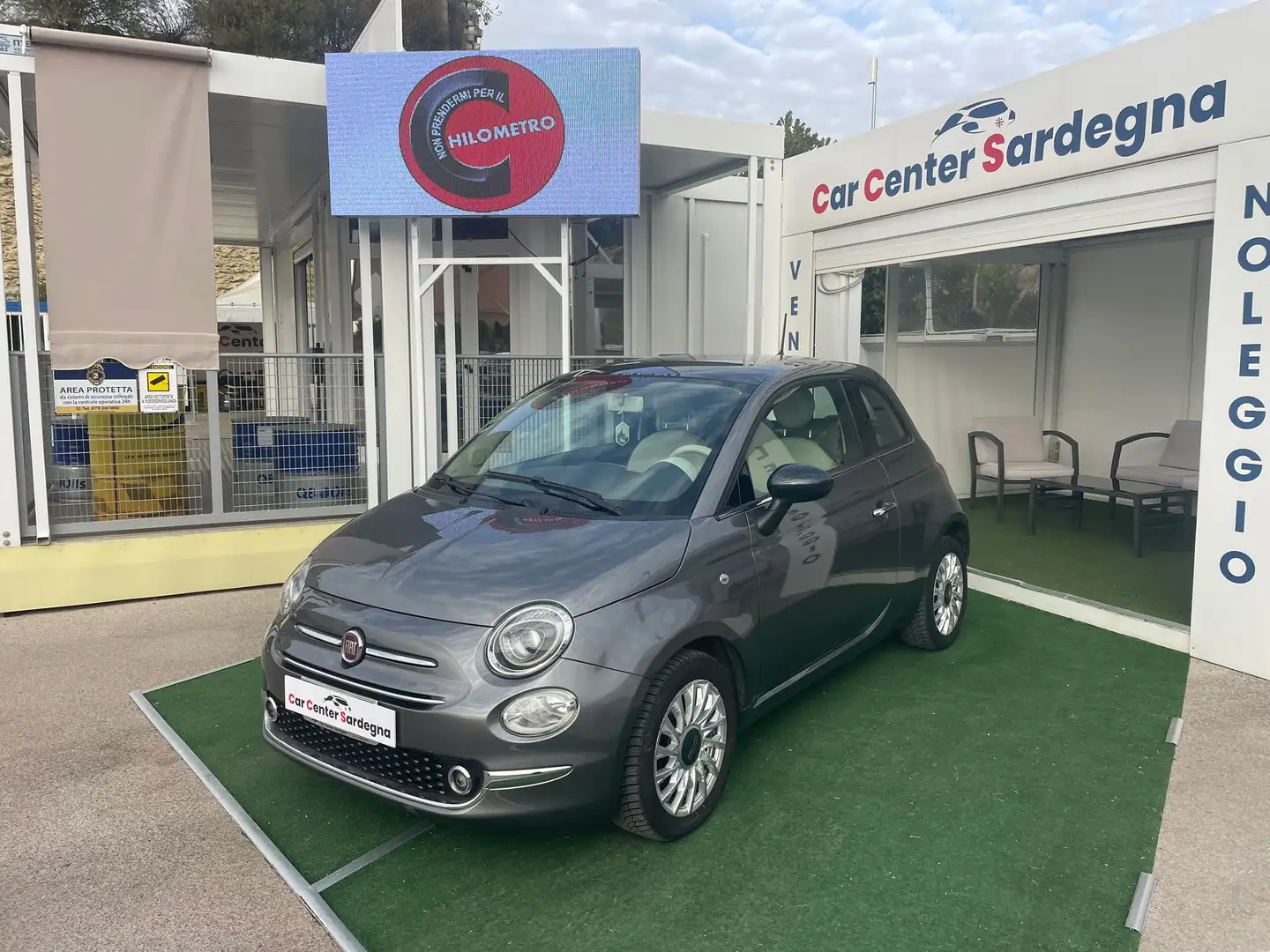 Fiat 500 500 III 2015 1.2 Lounge 69cv Gris - 1