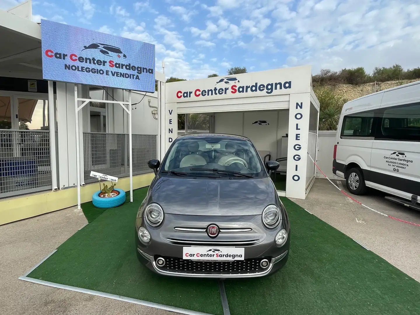 Fiat 500 500 III 2015 1.2 Lounge 69cv Gris - 2