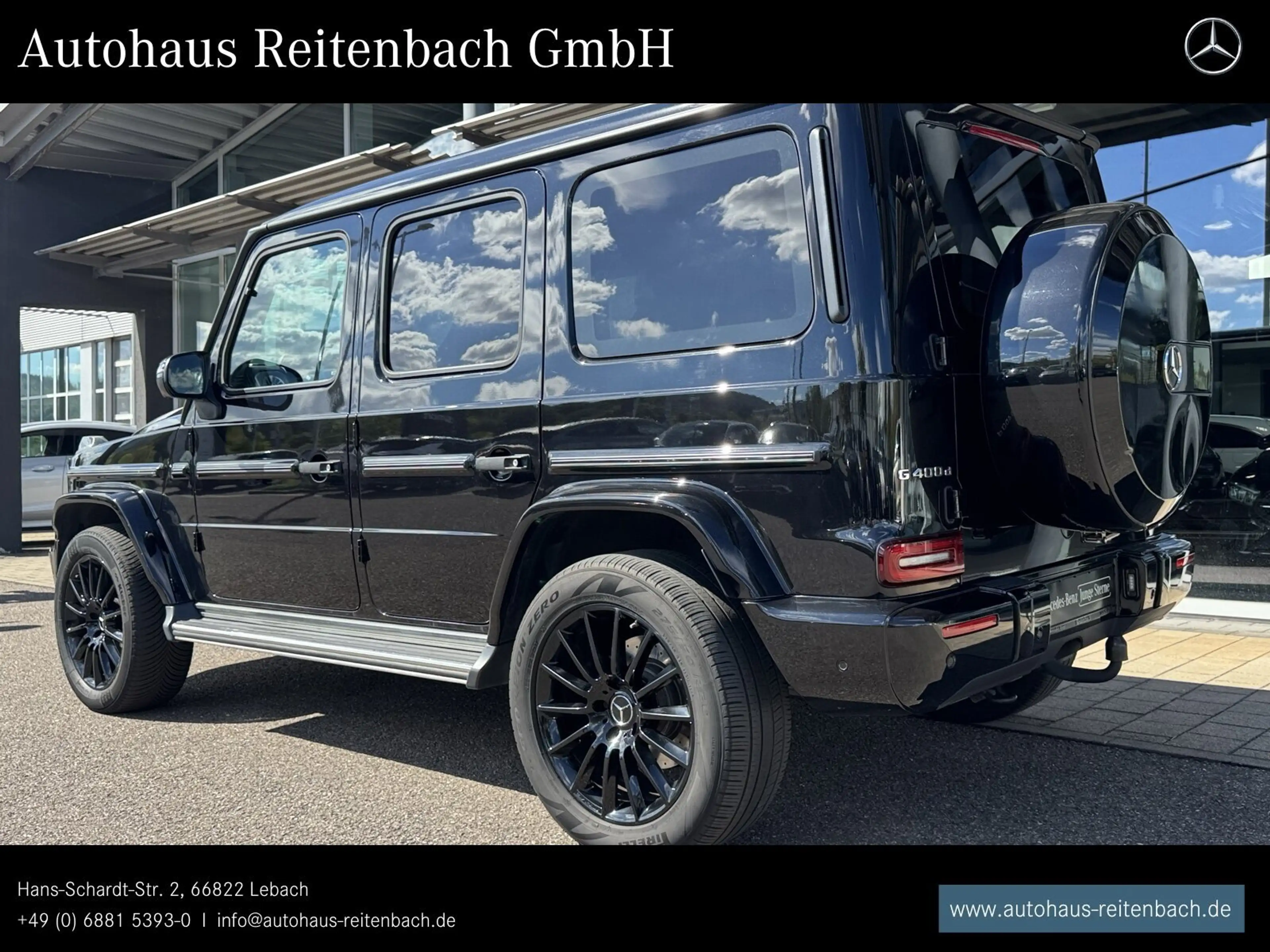 Mercedes-Benz G 400 G400d AMG BURMEST+SCHIEBEDA DISTR+360°+NIGHT+AHK — photo 2