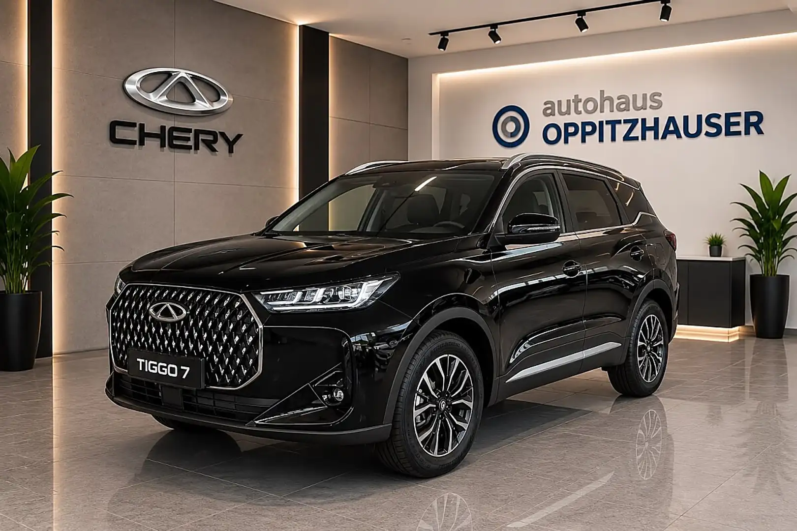 Chery Tiggo 7 HEV Comfort Schwarz - 1