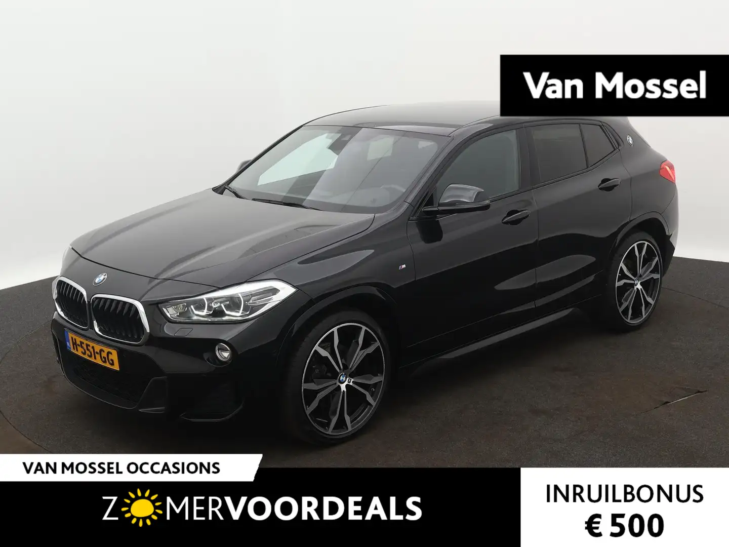 BMW X2 sDrive18i High Executive | M PAKKET | SFEERVERLICH Zwart - 1