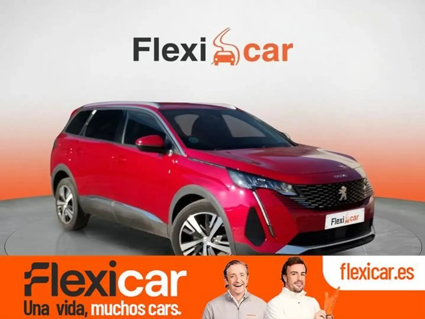 Peugeot 5008 1.5+BlueHDi+96kW+%28130CV%29+S%26S+Allure+EAT8 Red - 1