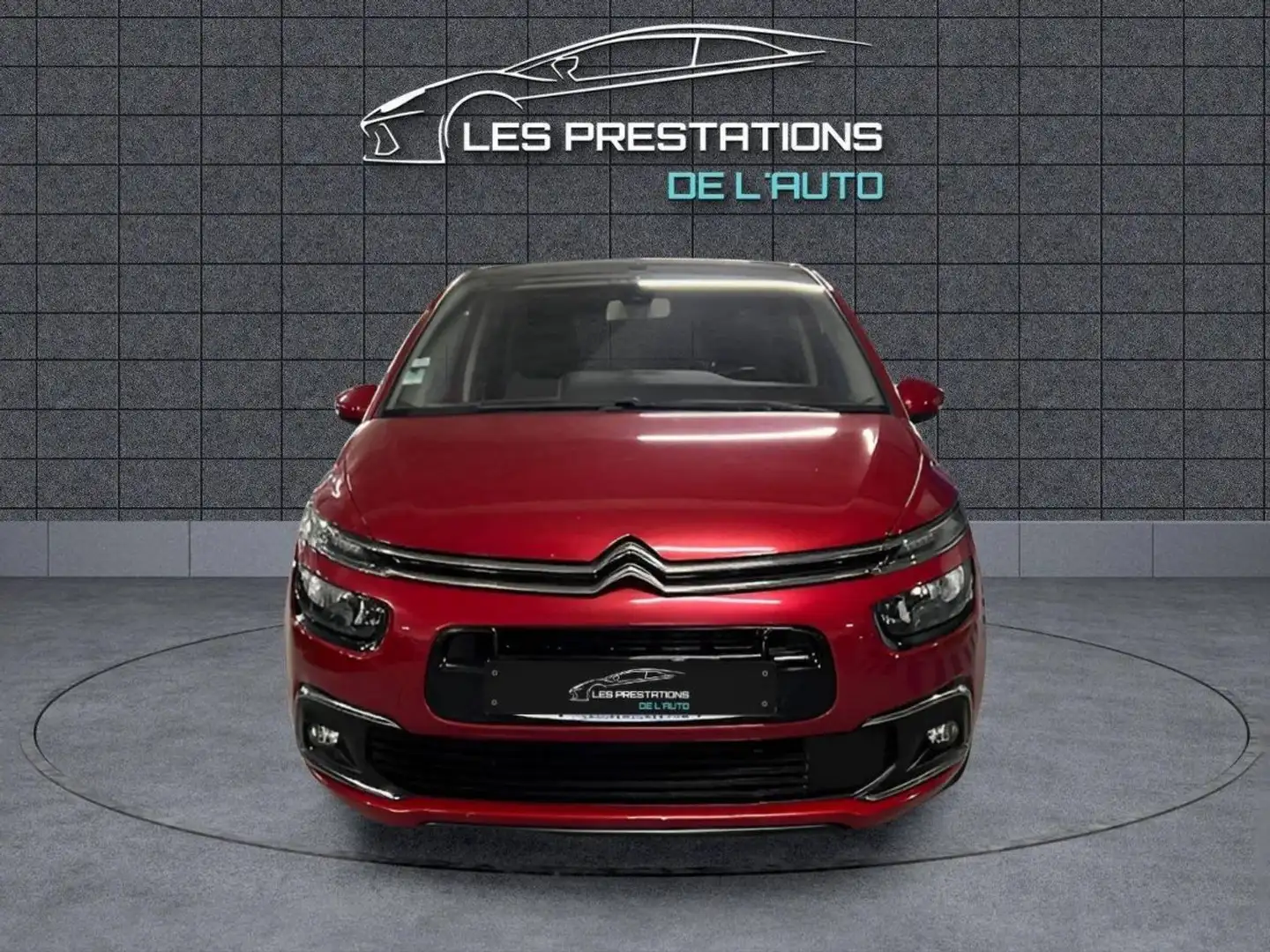 Citroen C4 Citroën Picasso II BlueHDi 120ch Feel S&S Rouge - 2