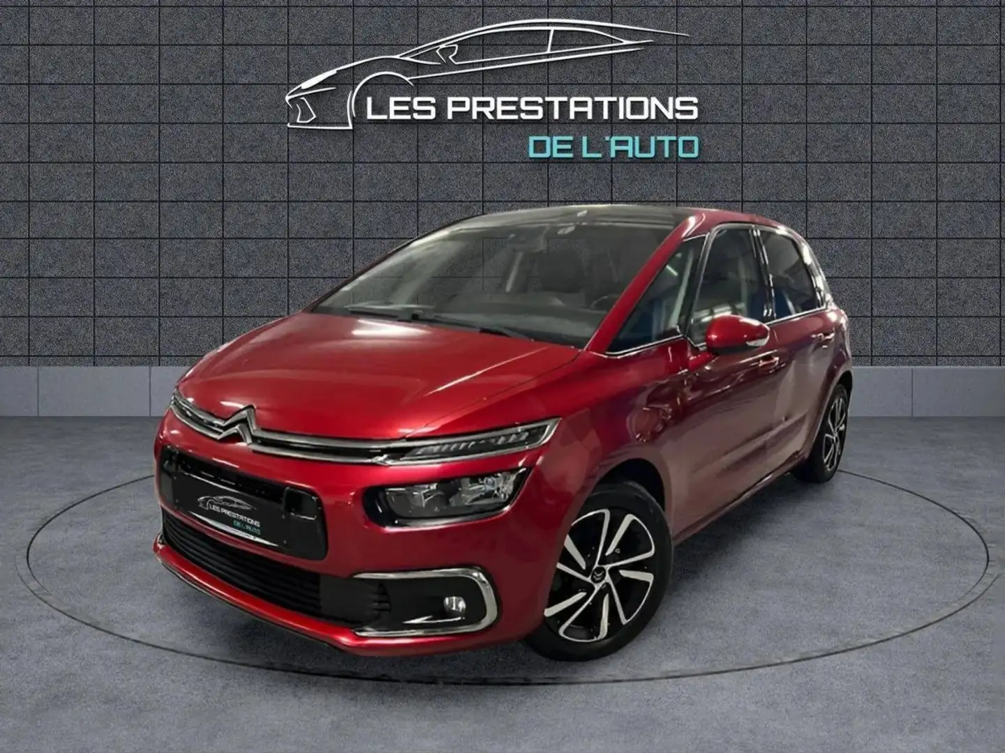 Citroen C4 Citroën Picasso II BlueHDi 120ch Feel S&S Rouge - 1