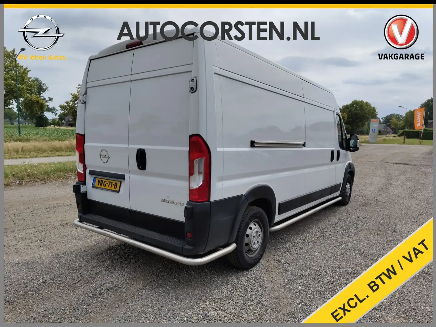 Opel Movano 2.2D 140PK L3H2 // Motor Issue // Airco Navigatie Wit - 2