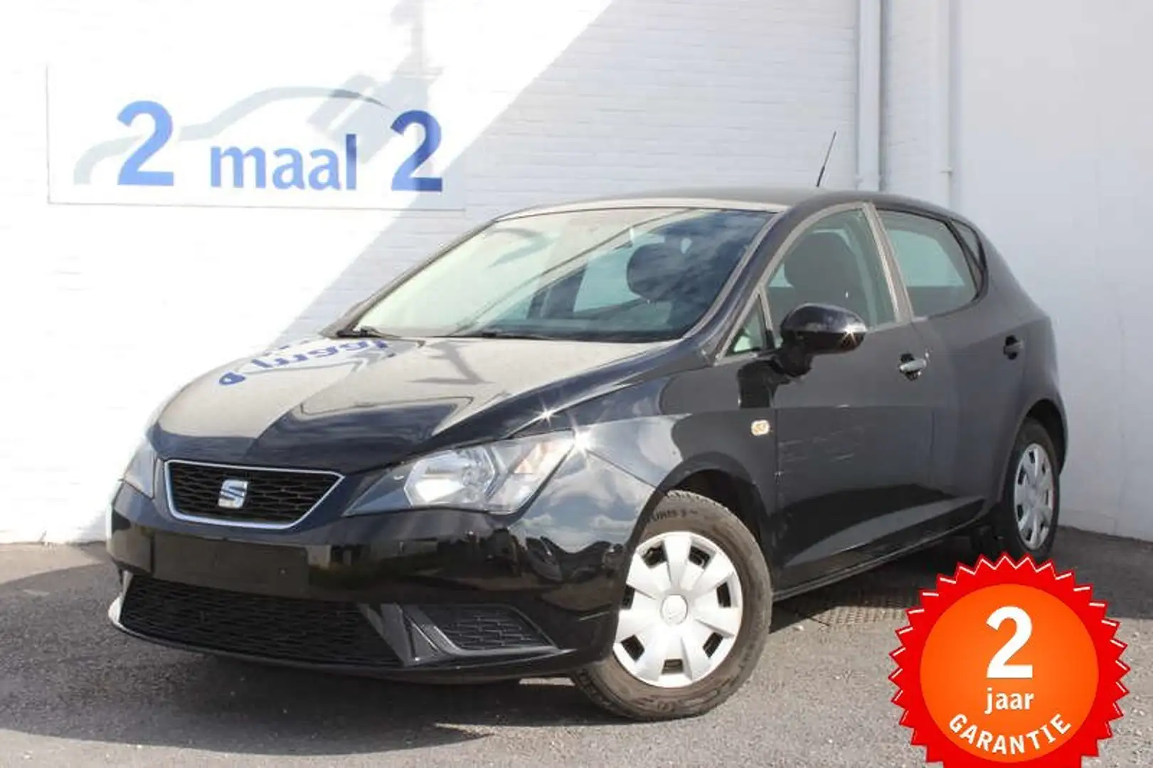 SEAT Ibiza 1.0i Airco/5Deurs incl 2 JAAR garantie! Černá - 1