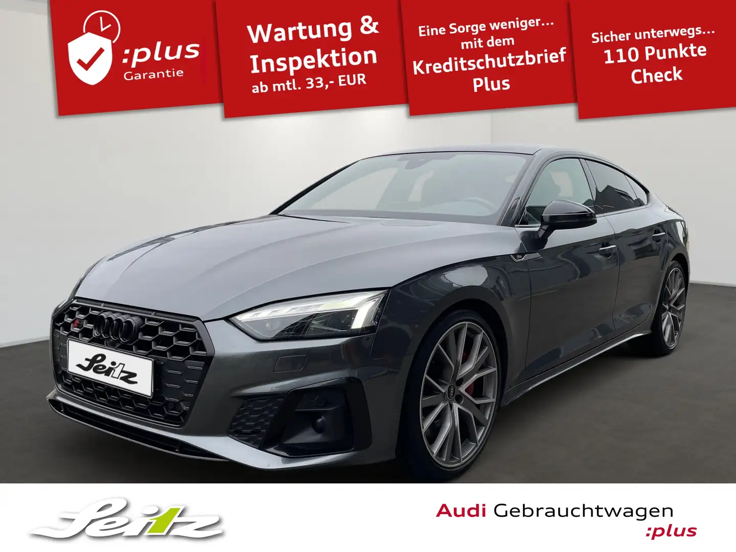 Audi S5 Sportback 3.0 TDI quattro *MATRIX*PANO*KAMERA* Gris - 1