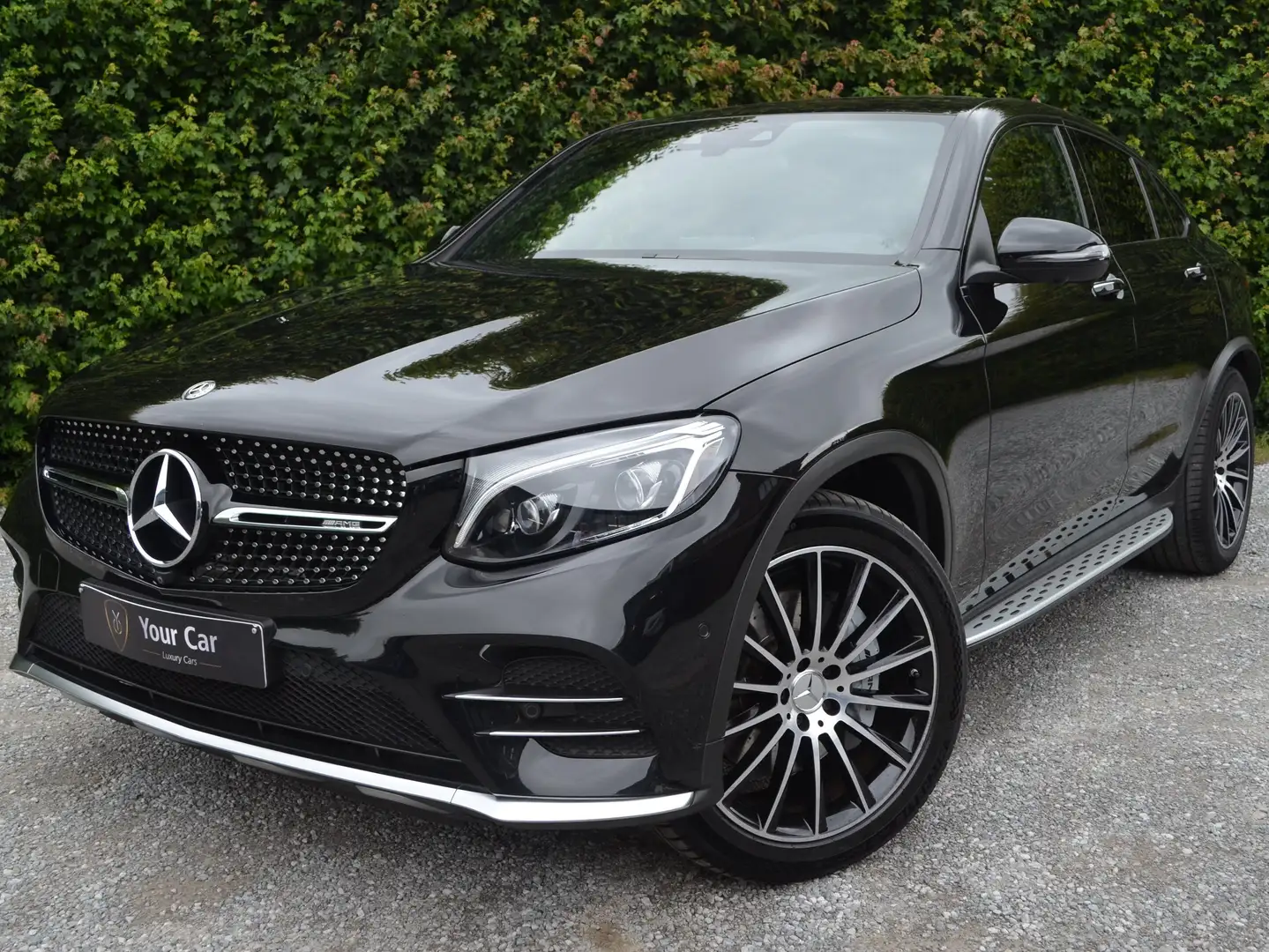 Mercedes-Benz GLC 43 AMG Coupé 4M * DESIGNO * BURMEISTER * 360 * HEADUP Zwart - 1