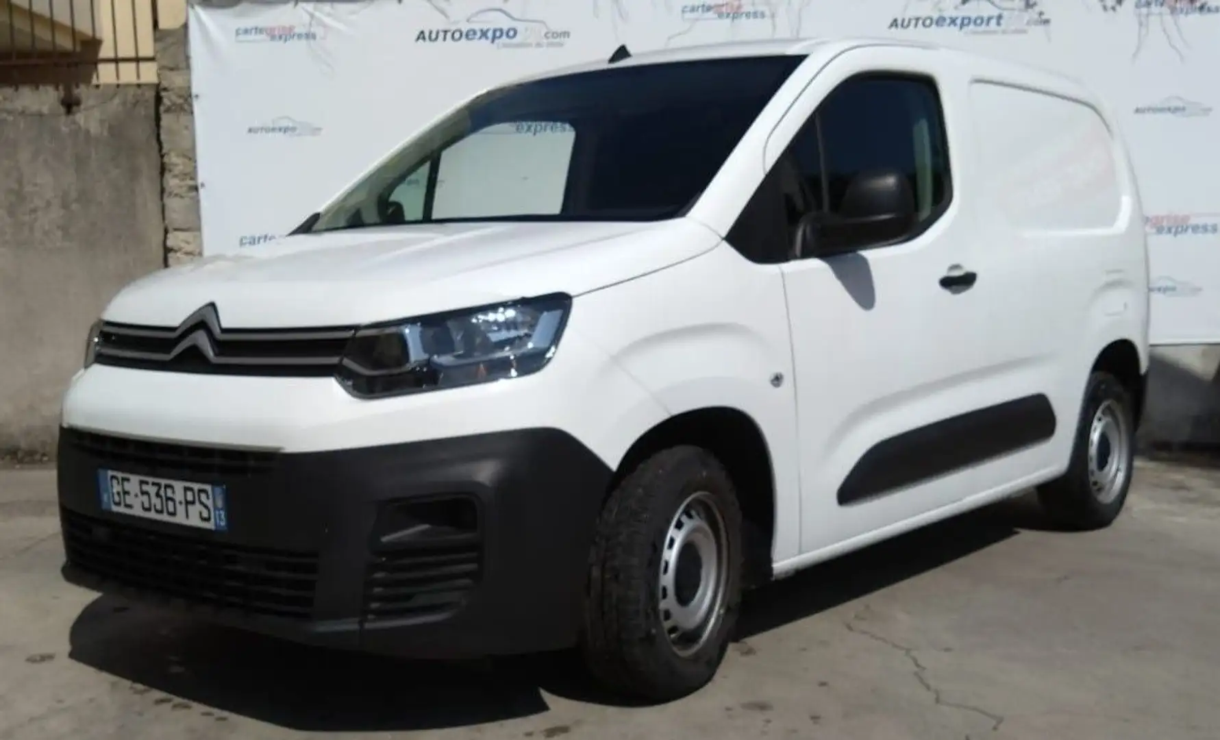 Citroen Berlingo M 1000KG BLUEHDI 100 S\u0026S CLUB Blanc - 1