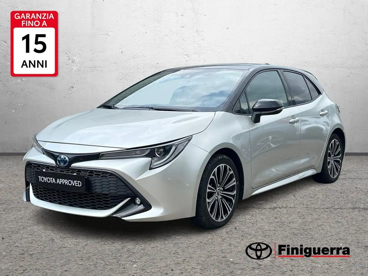 Toyota Corolla 2.0 Hybrid Style Silber - 1